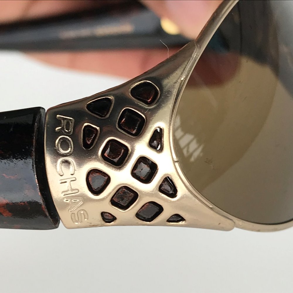 Vintage Rochas Paris Sunglasses Made in France - Picture 13 of 14